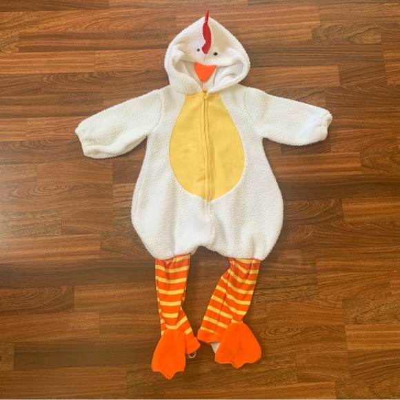 Baby Grand Chicken Halloween Costume Baby 18 Months Toddler Full Zip One Piece - Picture 1 of 9